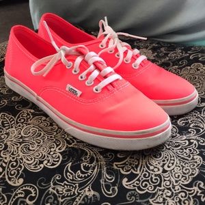Neon Pink Vans